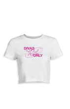 Load image into Gallery viewer, “DIVAS ONLY” Baby Tee