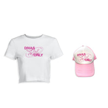 Load image into Gallery viewer, “Divas Only” Trucker Hat